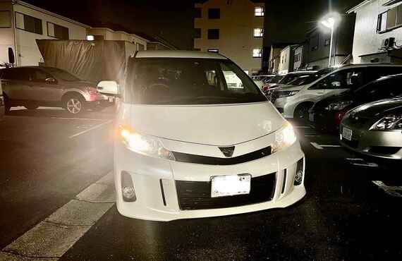 奈良県のお客様よりエスティマハイブリッドを買取りさせていただきました。ハッピーカーズ南大阪店