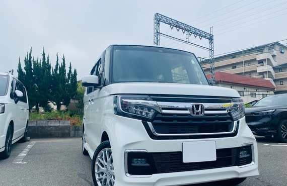 N-BOX CUSTOMを新車販売させていただきました。ハッピーカーズ南大阪店
